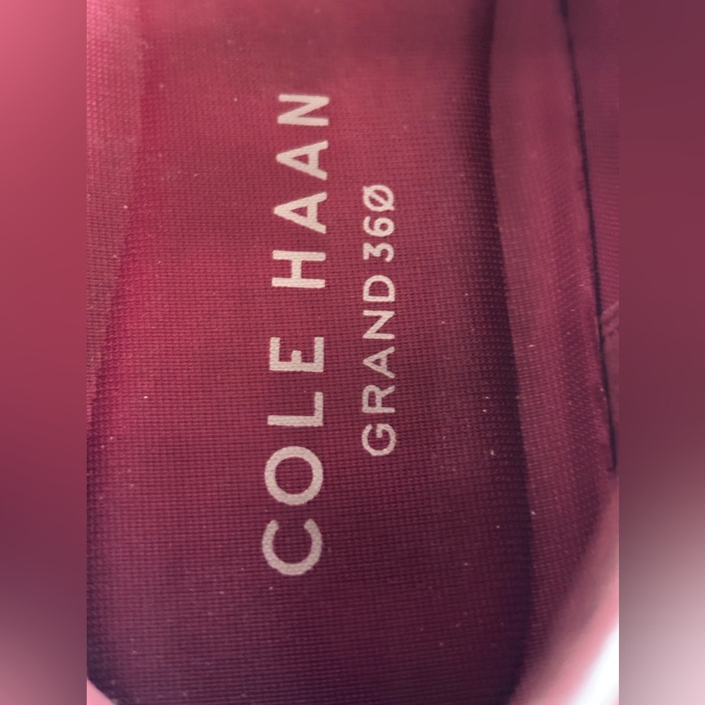 Cole Haan Leather Penny Loafer Dress Shoes Burgundy Grand 360 C38243 - Picture 6 of 7